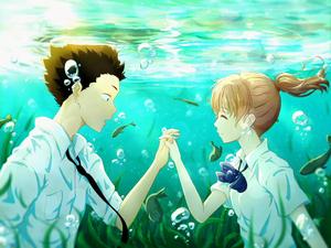 Anime Love Koe No Katachi anime love wallpaper