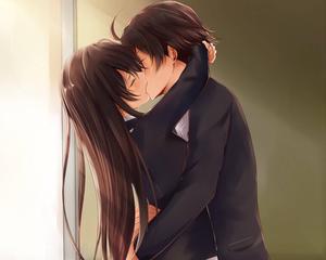 Anime Love Yukino & Hachiman anime love wallpaper