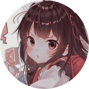 Anime PFP Cute Girl With Card anime pfp wallpaper