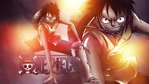 Anime Pirate Luffy With Fire luffy wallpaper