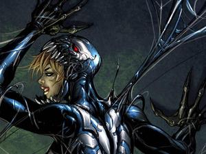 Anne Weying Transforms Into She-Venom venom wallpaper