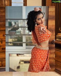 Anupama Parameswara Floral Outifit anupama parameswaran wallpaper