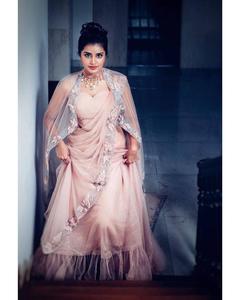 Anupama Parameswara Pink Gown anupama parameswaran wallpaper
