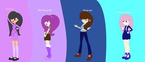 Aphmau Colorful Friends aphmau wallpaper