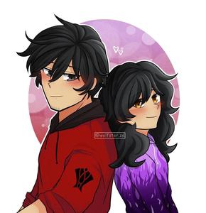 Aphmau Sweet Couple aphmau wallpaper