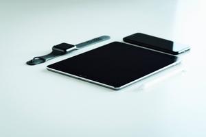 Apple iPad Pro With Apple Products tablet wallpaper