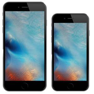 Apple iPhone Default 6s Colorful Waves apple iphone default wallpaper