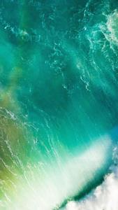Apple iPhone Default Ocean Surface apple iphone default wallpaper