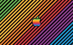 Apple Logo Diagonal Lines apple logo wallpaper
