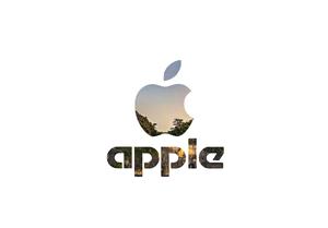 Apple Logo Scenery apple logo wallpaper