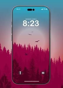 Appreciate the aesthetic beauty of an iphone iphone aesthetic wallpaper