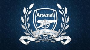 Arsenal Anniversary Logo arsenal wallpaper