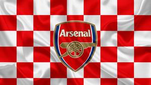 Arsenal Logo On Red White arsenal wallpaper