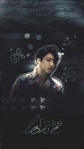 Artistic BTS JK Fake Love bts jk wallpaper