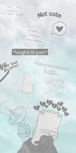 Artistically expressing the joys and sorrows of life blue aesthetic wallpaper