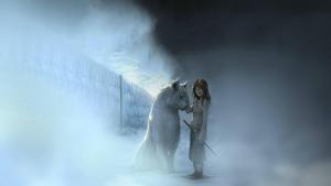 Arya Stark Bravely Fights On game of thrones wallpaper