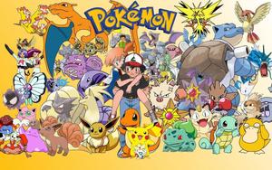 Ash Ketchum and Misty explore the world of Pokemon pokemon wallpaper