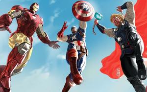 Assemble! avengers wallpaper
