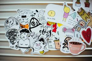 Assorted-color Work Art Decor meme wallpaper