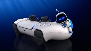 Astro-Bot With PS5 Controller ps5 wallpaper