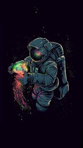 Astronaut In Space Aesthetic Drawing aesthetic drawings wallpaper