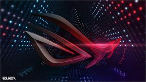 Asus ROG On Dotted Background asus rog wallpaper