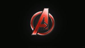 Avengers Letter A Logo In Red letter a wallpaper