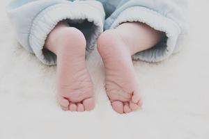 Baby Boy In Blue Pyjamas baby boy wallpaper