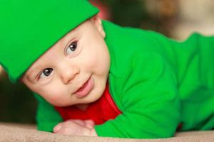 Baby Boy In Green Outfit baby boy wallpaper