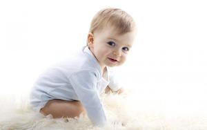 Baby Boy In White Onesie baby boy wallpaper