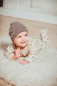 Baby Boy Smiling And Waving baby boy wallpaper