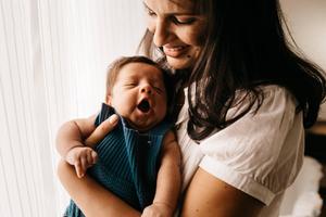 Baby Boy Yawning baby boy wallpaper