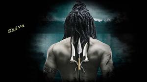 Back Of Lord Shiva HD Wallpaper