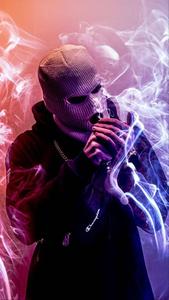 Bad Boy Wearing Face Bonnet bad boy wallpaper