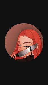 Baddie Makeup Using Knife Unique Cool PFP unique cool pfp wallpaper