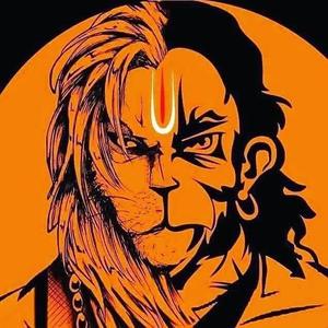 Bajrang Dal's Lord Hanuman In Orange HD bajrang dal hd wallpaper