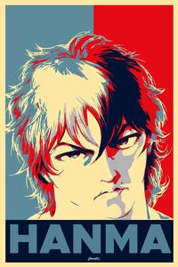 Baki Hanma Art Poster baki hanma wallpaper