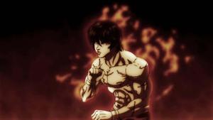 Baki Hanma in intense training baki hanma wallpaper