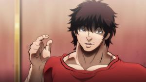 Baki Hanma In Red Shirt baki hanma wallpaper