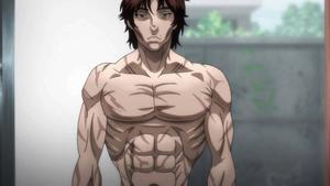 Baki Hanma is ready to fight baki hanma wallpaper