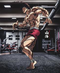 Baki Hanma ready for battle baki hanma wallpaper