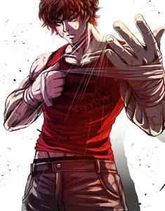 Baki Hanma unleashes his true power Wallpaper