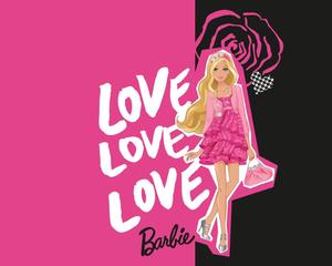 Barbie Love In Black And Pink barbie wallpaper