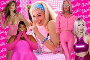 barbie's new 'pink' collection y2k aesthetic wallpaper