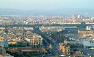 Barcelona Skyline - Where Spanish Sunsets Create the Perfect Ambiance barcelona wallpaper