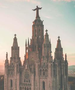 Barcelona’s picturesque cityscape barcelona wallpaper