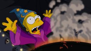 Bart Simpson As Wizard bart simpson wallpaper