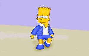 Bart Simpson Digital Fanart bart simpson wallpaper