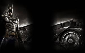 Batman And Batmobile 4K batman 4k wallpaper