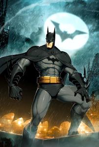 Batman Bat Logo During Rain And Fire Picture batman wallpaper